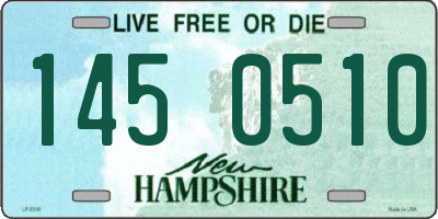 NH license plate 1450510
