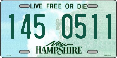 NH license plate 1450511