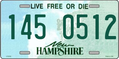 NH license plate 1450512