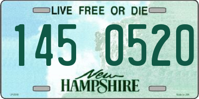 NH license plate 1450520