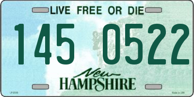 NH license plate 1450522