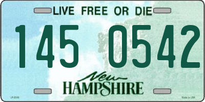 NH license plate 1450542