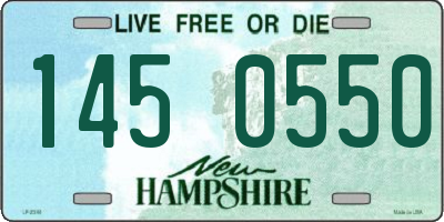 NH license plate 1450550
