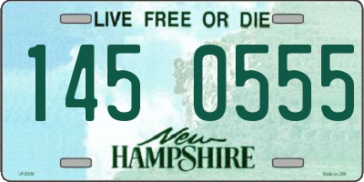 NH license plate 1450555