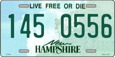 NH license plate 1450556