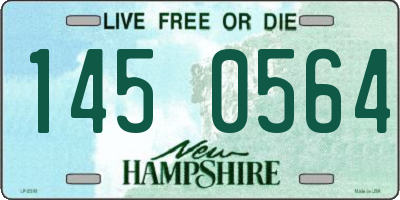 NH license plate 1450564