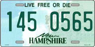 NH license plate 1450565