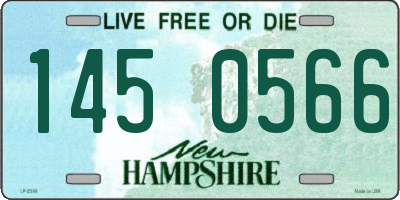 NH license plate 1450566