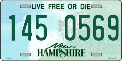 NH license plate 1450569