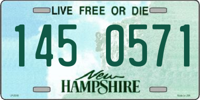 NH license plate 1450571