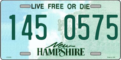 NH license plate 1450575