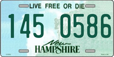 NH license plate 1450586