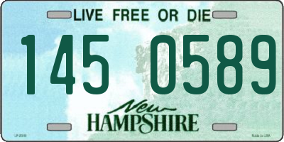 NH license plate 1450589