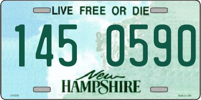 NH license plate 1450590