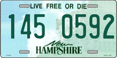 NH license plate 1450592