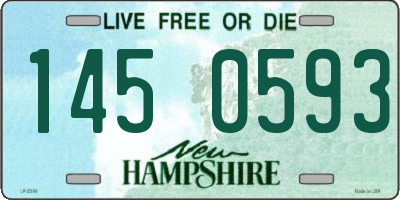 NH license plate 1450593
