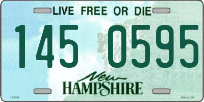 NH license plate 1450595