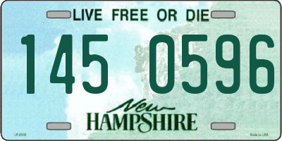 NH license plate 1450596