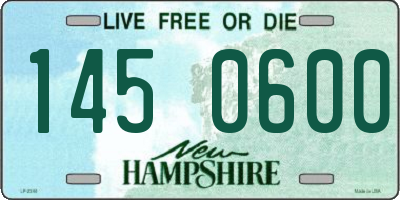 NH license plate 1450600