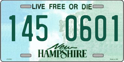 NH license plate 1450601