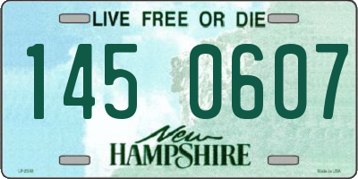 NH license plate 1450607