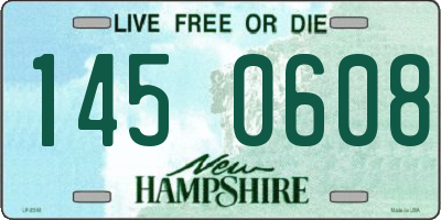 NH license plate 1450608