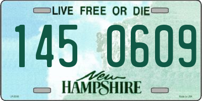 NH license plate 1450609