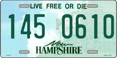 NH license plate 1450610