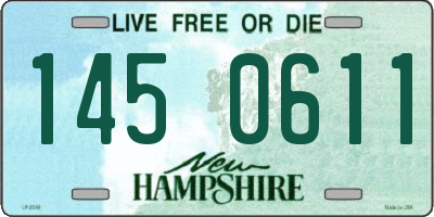 NH license plate 1450611