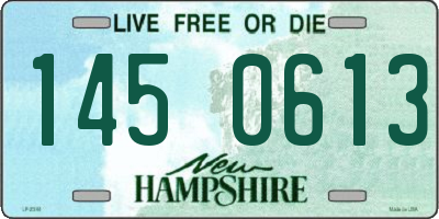 NH license plate 1450613