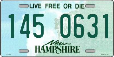 NH license plate 1450631