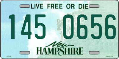 NH license plate 1450656