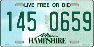 NH license plate 1450659