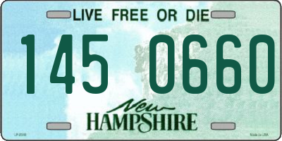 NH license plate 1450660
