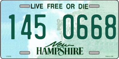 NH license plate 1450668