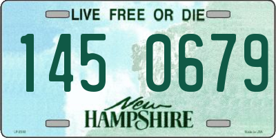 NH license plate 1450679