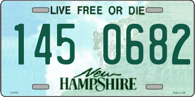 NH license plate 1450682