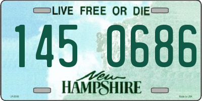 NH license plate 1450686