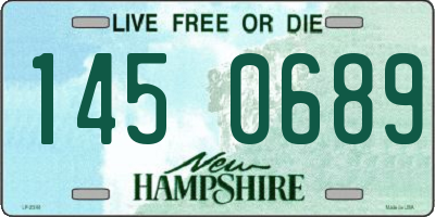 NH license plate 1450689
