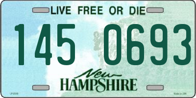 NH license plate 1450693