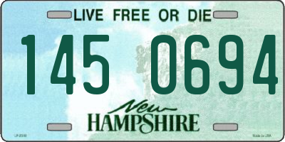 NH license plate 1450694