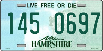 NH license plate 1450697