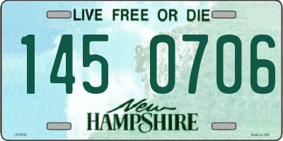 NH license plate 1450706
