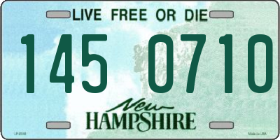 NH license plate 1450710