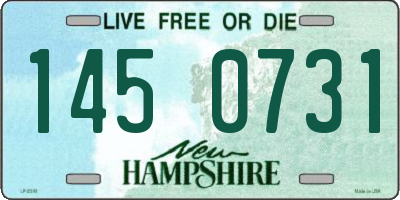 NH license plate 1450731