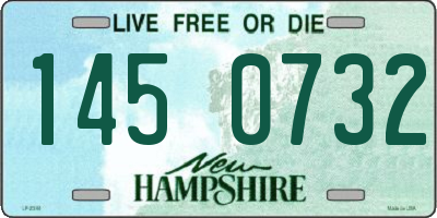 NH license plate 1450732