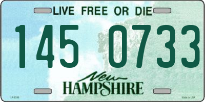 NH license plate 1450733