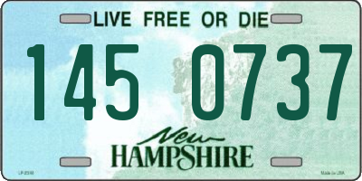 NH license plate 1450737
