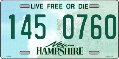 NH license plate 1450760