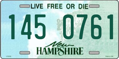 NH license plate 1450761